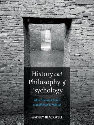 cover image of History and Philosophy of Psychology